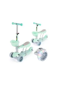 Hulajnoga z siode�kiem 2w1 tr�jko�owa LED Lena
