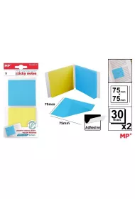 Mp Main Paper Karteczki samoprzylepne przezroczyste 75x75mm 60 szt.