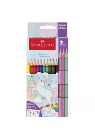 Faber-Castell Kredki sze�ciok�tne Unicorn 13 szt.