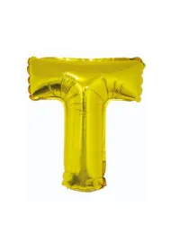 Balon Litera T 45,5 cm