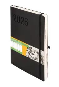 Antra Kalendarz 2026 Impresja B5 DNS czarny