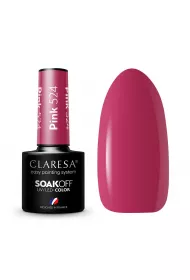 Claresa Soak Off UV/LED Pink lakier hybrydowy 524 5 g