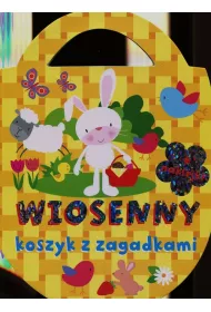 Wiosenny koszyk z zagadkami + naklejki