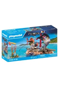 Playmobil Pirates Piracka tratwa ze skarbem 71794