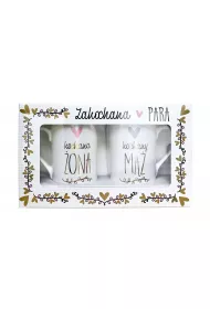 Kukartka Zestaw kubk�w �lub - Kochana �ona, Kochany M�� Q 865 KOMP