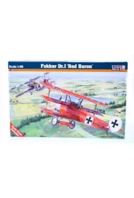 Model samolotu do sklejania Fokker Dr.I Red Baron 1:48 D-230 Mastercraft