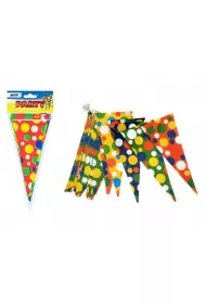 MFP Girlanda papierowa kropki 10m