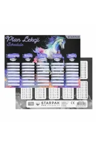 Starpak Plan lekcji z tabliczk� mno�enia Konie 25 szt.