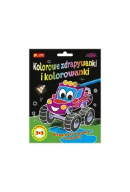 Zdrapywanki&kolorowanki Autka i dinu� 3+3