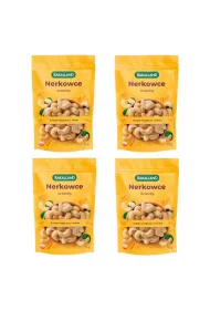 Bakalland Orzechy nerkowca Zestaw 4 x 75 g