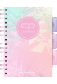 CoolPack Ko�ozeszyt A5 PP Tie Dye kratka 100 kartek
