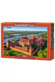 Puzzle 500 el. View of The Malbork Castle, Poland Castorland