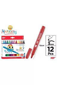 Mp Main Paper Flamastry Maxi Kids 12 kolor�w