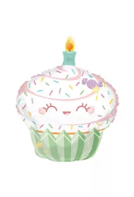 Amscan Balon foliowy SuperShape Crazy Cake 88x70cm