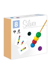 Kule na sznurku Silver ALEX