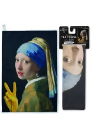 If Tea Towels r�cznik kuchenny Dziewczyna z per��