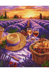 Ideyka Malowanie po numerach - Purpurowy horyzont 40x50cm