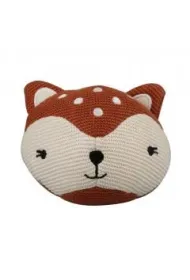 Pi�ka we�niana z grzechotk� Jelonek Barbo Toys