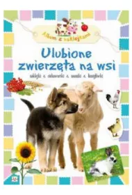 Album z naklejkami- Ulubione zwierz�ta na wsi