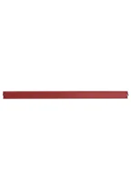 Pbs Listwa zaciskaj�ca DONAU, PVC, A4, 10mm, do 100 kartek, czerwona