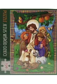 Puzzle 120 el. Jezus w�r�d dzieci Wydawnictwo Diecezjalne i Drukarnia w Sandomierzu