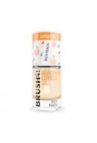 BrushUp! Beautiful Cuticle Oil oliwka do skrek Rich Peach 6 ml