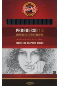 Koh-I-Noor O��wek grafitowy Progresso 8911/6B 12 szt.