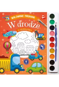 Malowanie farbkami. W drodze