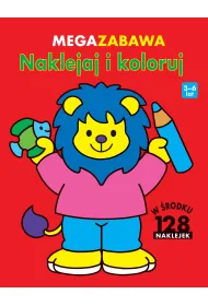 Megazabawa. Naklejaj i koloruj