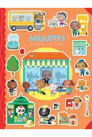 Ksieczka z naklejkami. Miasto