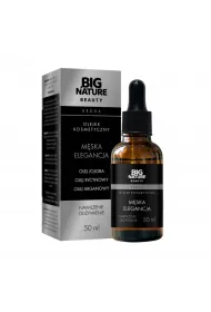 Big Nature Olejek do brody odywka pielgnacja Mska Elegancja (olej jojoba, rycynowy, arganowy) 50 ml