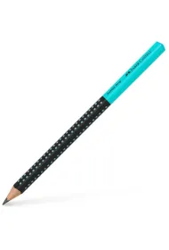 Faber-Castell O��wek jumbo grip two tone czarny/turkusowy