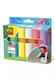 Ses Creative Kreda kolorowa do chodnikw 6 szt.