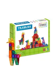 Tileblox. Zestaw t�czowy. 104 element�w