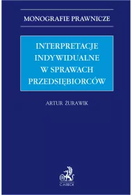 eBook Interpretacje indywidualne w sprawach przedsibiorcw pdf