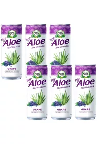 Pure Plus Napj z aloesem Aloe Vera Drink Winogrono zestaw 6 x 240 ml