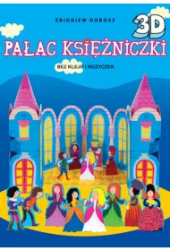 Pa�ac ksi�niczki 3D bez kleju i no�yczek