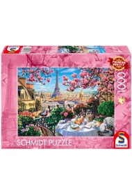 Puzzle PQ 1000 el. �niadanie w Pary�u Schmidt