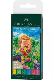 Faber-Castell Pitt artist pen spring etui 6 szt.