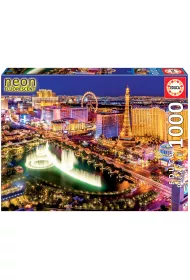 Puzzle 1000 el. fluorescencyjne Las Vegas Educa