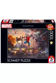 Puzzle 1000 el. PQ Thomas Kinkade Spider-Man i Przyjac Schmidt