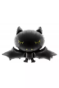 PartyDeco Balon foliowy Nietoperz 80x52cm