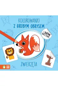 Kolorowanki z grubym obrysem. Zwierz�ta