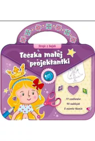 Teczka ma�ej projektantki fiolet 2. Stroje bajek