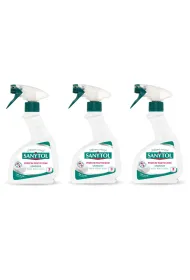 Sanytol Spray przeciw roztoczom i pluskwom Zestaw 3 x 300 ml