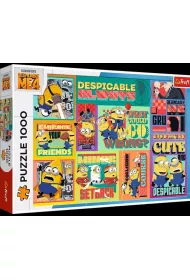 Puzzle 1000 Szalone przygody Minionkw TREFL