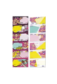 Starpak Naklejki na zeszyty Barbie (337469) 25szt