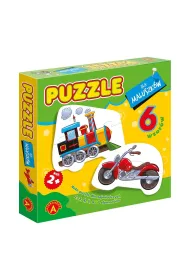 Puzzle dla maluszk�w 27 el. Lokomotywa Alexander