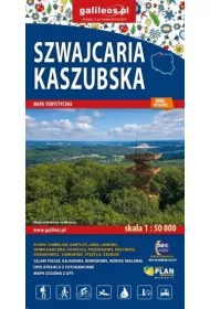 Mapa turystyczna - Szwajcaria Kaszubska