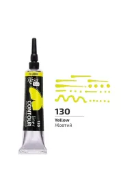 Rosa Farba akrylowa kontur universal fluor yellow 20ml